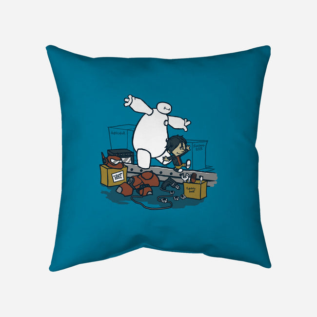 Hiro And Baymax-None-Removable Cover w Insert-Throw Pillow-Arinesart