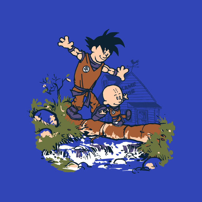 Goku And Krillin-Womens-Basic-Tee-Arinesart