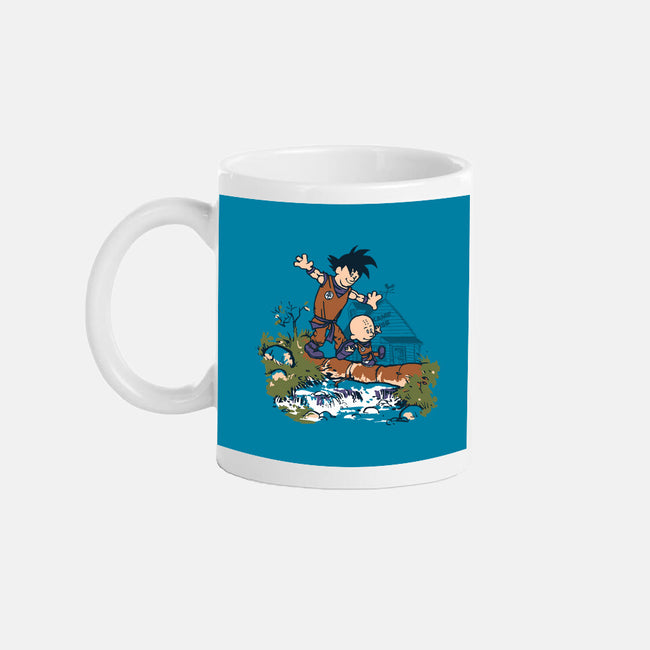 Goku And Krillin-None-Mug-Drinkware-Arinesart