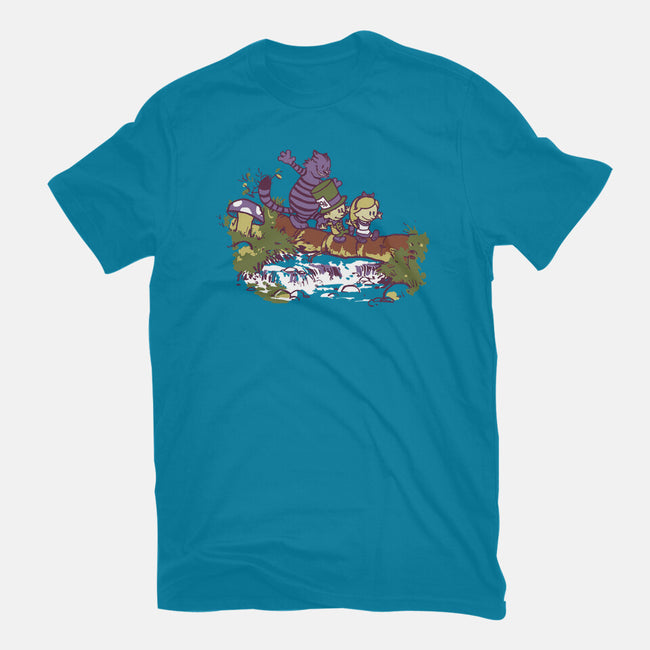 Alice And Friends-Unisex-Basic-Tee-Arinesart