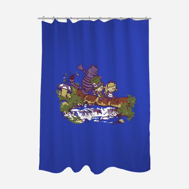 Alice And Friends-None-Polyester-Shower Curtain-Arinesart