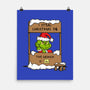 Grinch Help-None-Matte-Poster-Barbadifuoco