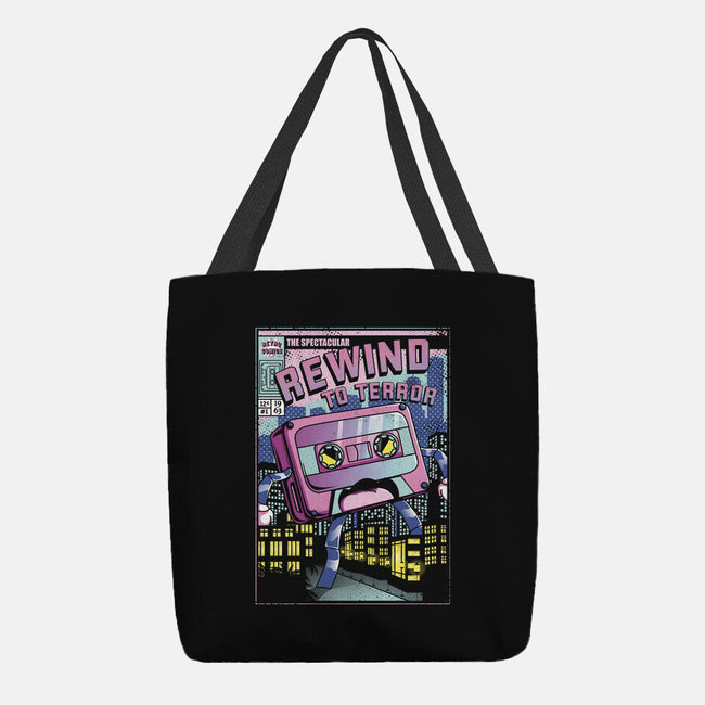 Rewind To Terror-None-Basic Tote-Bag-Donnie