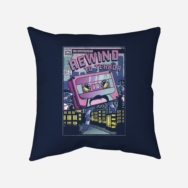 Rewind To Terror-None-Removable Cover w Insert-Throw Pillow-Donnie