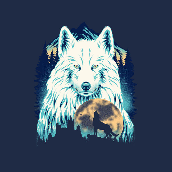 Snow Wolf-None-Stretched-Canvas-rmatix