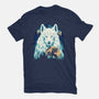 Snow Wolf-Womens-Basic-Tee-rmatix