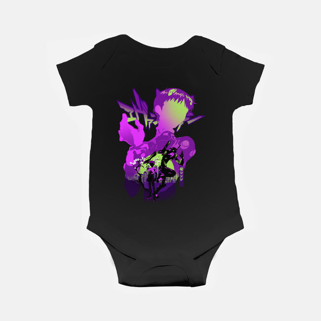 Shinji Silhouette-Baby-Basic-Onesie-hypertwenty