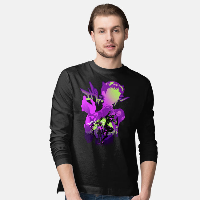 Shinji Silhouette-Mens-Long Sleeved-Tee-hypertwenty