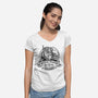 Kuiil Farm-Womens-V-Neck-Tee-Arinesart