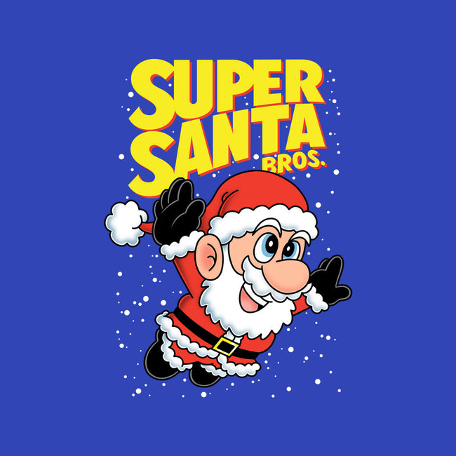 Super Santa Bros-None-Matte-Poster-Barbadifuoco