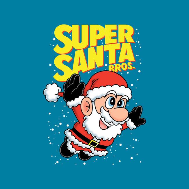 Super Santa Bros-None-Removable Cover w Insert-Throw Pillow-Barbadifuoco