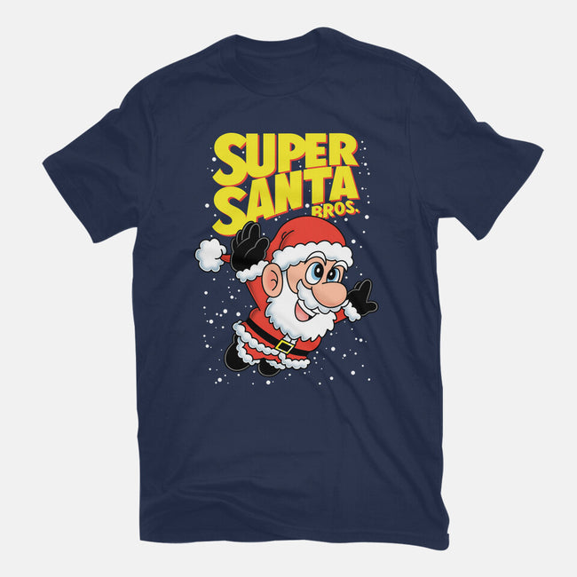 Super Santa Bros-Mens-Premium-Tee-Barbadifuoco