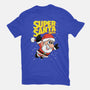 Super Santa Bros-Unisex-Basic-Tee-Barbadifuoco