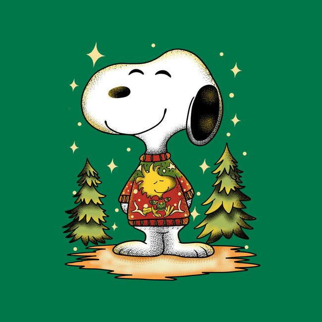 Snoopy's Cozy Christmas-None-Removable Cover w Insert-Throw Pillow-JamesQJO