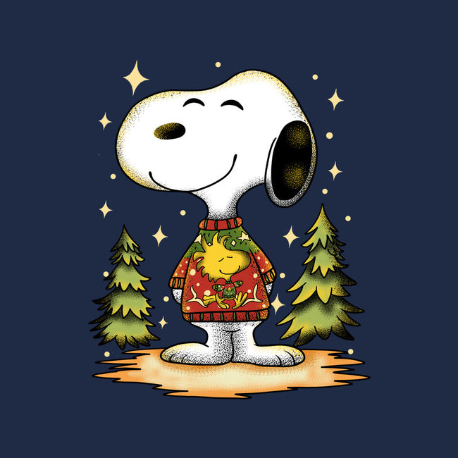 Snoopy's Cozy Christmas-None-Stretched-Canvas-JamesQJO