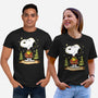 Snoopy's Cozy Christmas-Unisex-Basic-Tee-JamesQJO