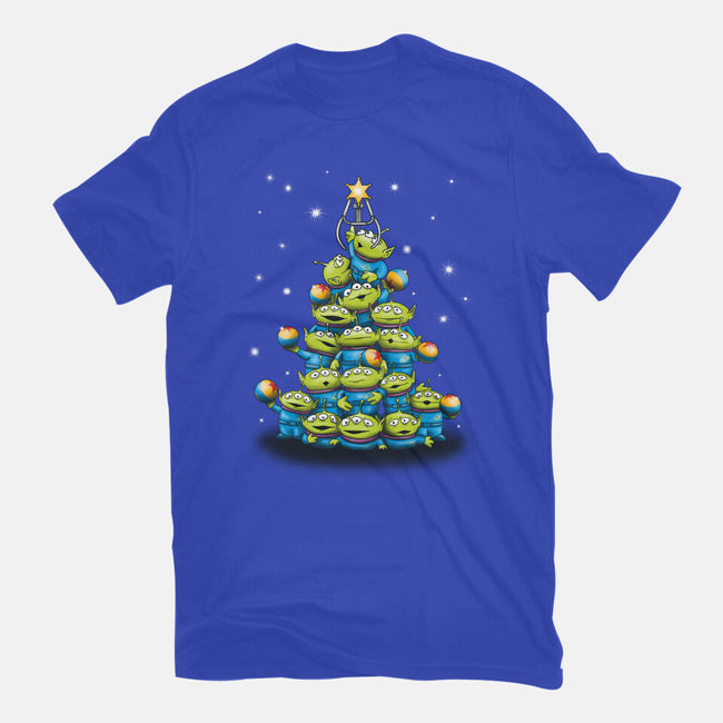 Ohh The Claw-mas Tree-Mens-Basic-Tee-NMdesign