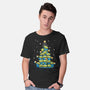 Ohh The Claw-mas Tree-Mens-Basic-Tee-NMdesign