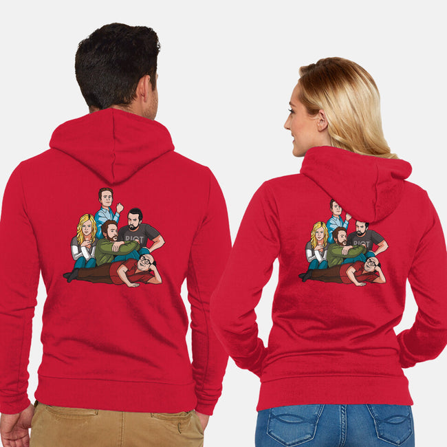 The Paddy's Club-Unisex-Zip-Up-Sweatshirt-jasesa