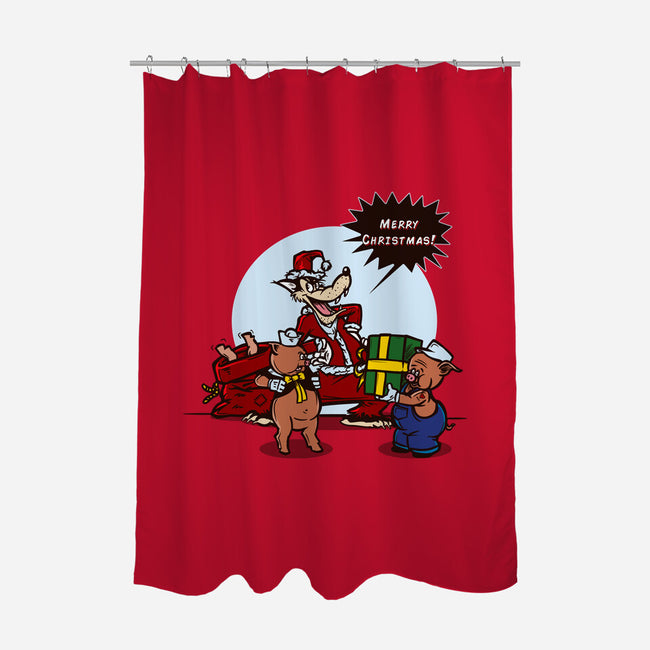 Merry Dinner-None-Polyester-Shower Curtain-AndreusD