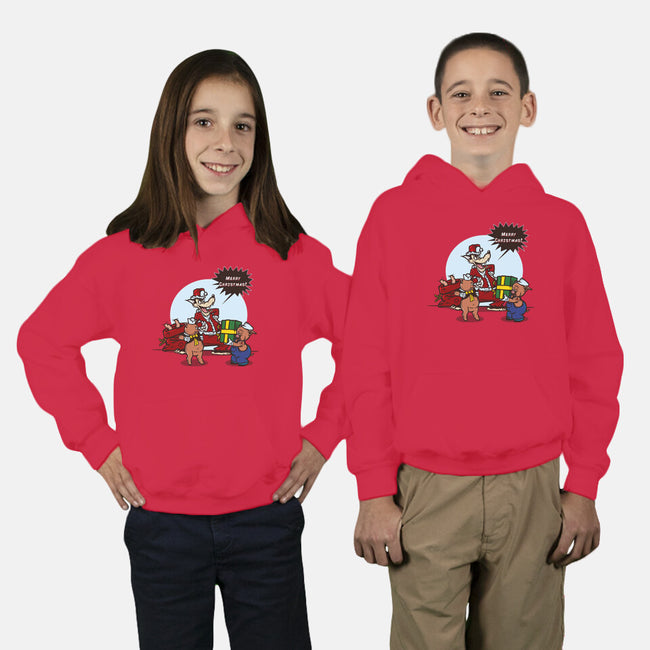 Merry Dinner-Youth-Pullover-Sweatshirt-AndreusD