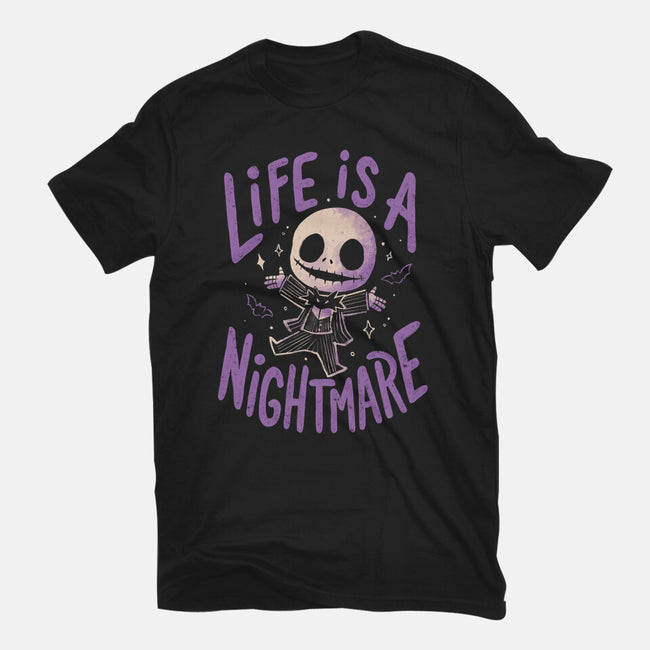 Life Is A Nightmare-Mens-Premium-Tee-Arigatees