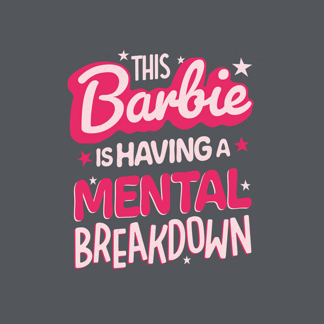 This Barbie Is Having A Mental Breakdown-None-Fleece-Blanket-koalastudio