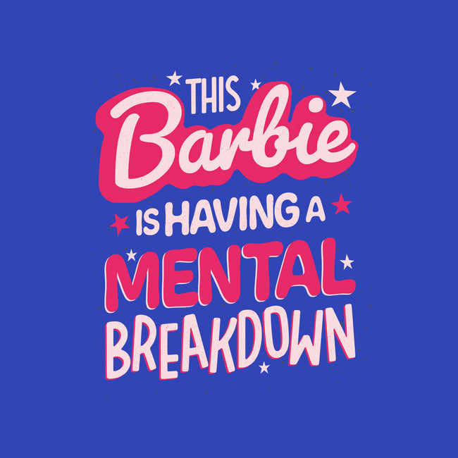 This Barbie Is Having A Mental Breakdown-Unisex-Kitchen-Apron-koalastudio