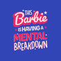 This Barbie Is Having A Mental Breakdown-Unisex-Kitchen-Apron-koalastudio