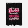 This Barbie Is Having A Mental Breakdown-None-Polyester-Shower Curtain-koalastudio