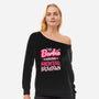 This Barbie Is Having A Mental Breakdown-Womens-Off Shoulder-Sweatshirt-koalastudio