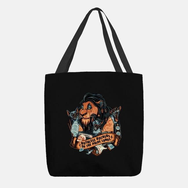 Ruthless Rockers-None-Basic Tote-Bag-glitchygorilla