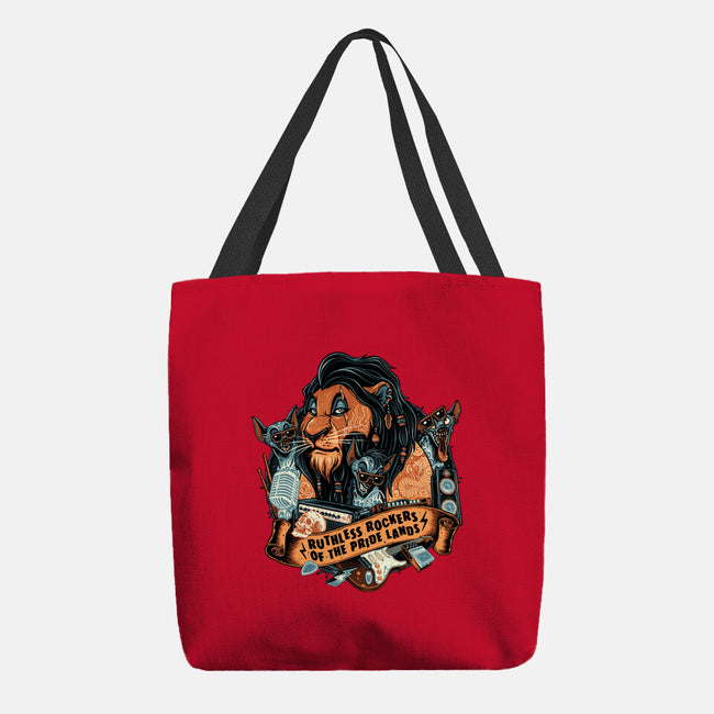 Ruthless Rockers-None-Basic Tote-Bag-glitchygorilla