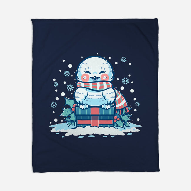 Owlways Love Christmas-None-Fleece-Blanket-TechraNova