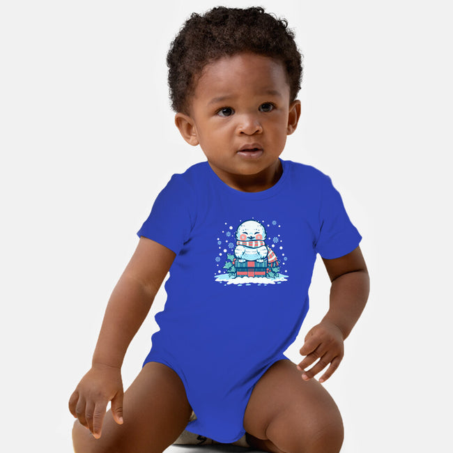 Owlways Love Christmas-Baby-Basic-Onesie-TechraNova