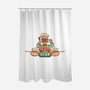 Central Bork-None-Polyester-Shower Curtain-retrodivision