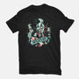 Raise Your Paws For Rock And Roll-Womens-Basic-Tee-glitchygorilla