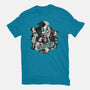 Raise Your Paws For Rock And Roll-Mens-Heavyweight-Tee-glitchygorilla