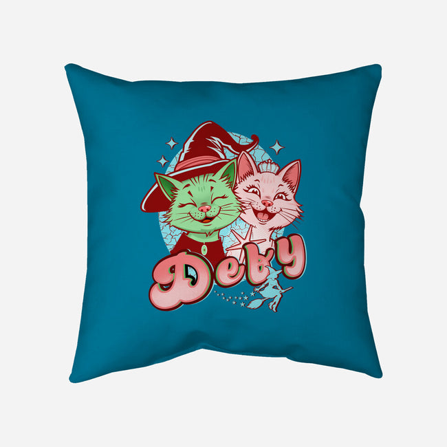 Defy-None-Removable Cover w Insert-Throw Pillow-palmstreet