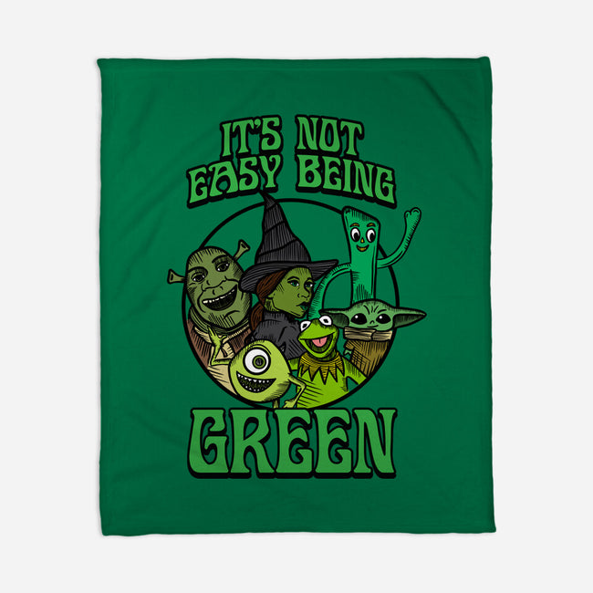 Go Team Green-None-Fleece-Blanket-SCelano Design