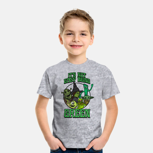 Go Team Green-Youth-Basic-Tee-SCelano Design