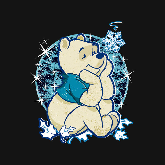 A Bear Winter Day-Womens-Fitted-Tee-palmstreet