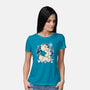 A Bear Winter Day-Womens-Basic-Tee-palmstreet