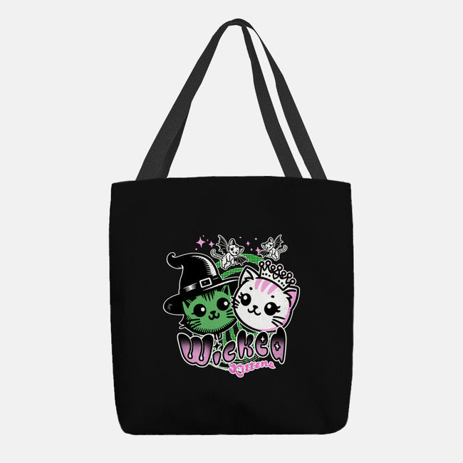 Wicked Kittens-None-Basic Tote-Bag-palmstreet