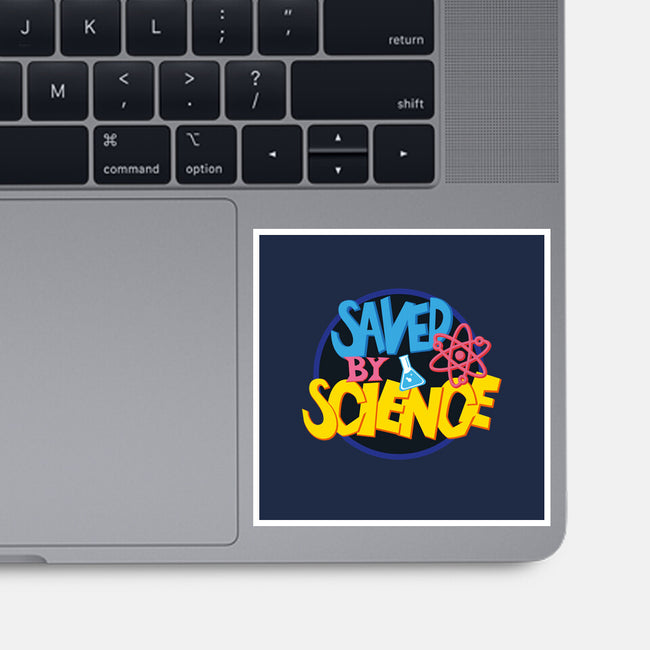 Saved By Science-None-Glossy-Sticker-DrMonekers