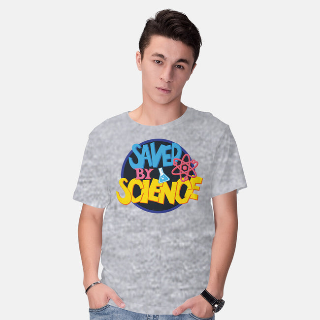 Saved By Science-Mens-Basic-Tee-DrMonekers