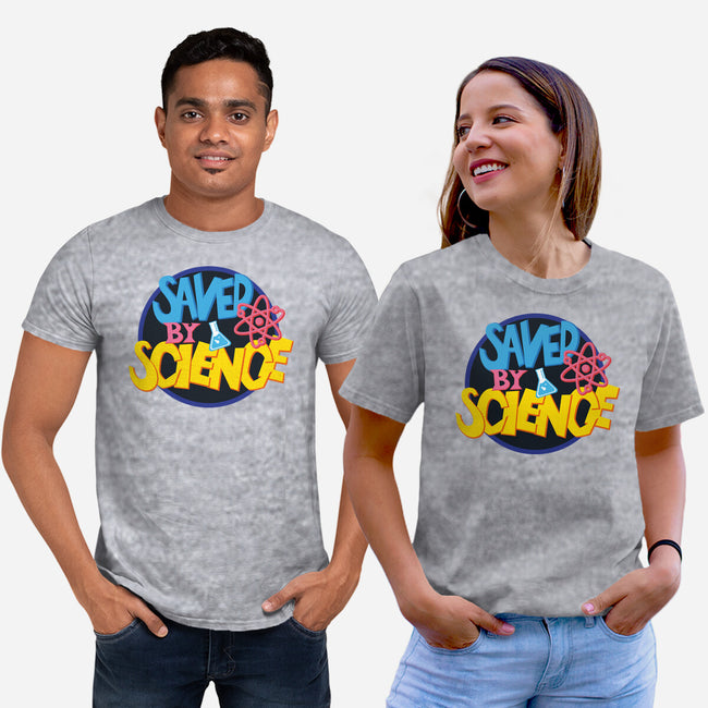 Saved By Science-Unisex-Basic-Tee-DrMonekers