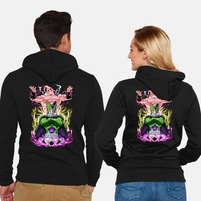 Dragon Trinity-Unisex-Zip-Up-Sweatshirt-Diego Oliver