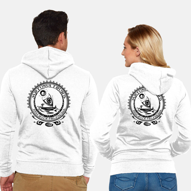 Motunui Tours-Unisex-Zip-Up-Sweatshirt-Mattania