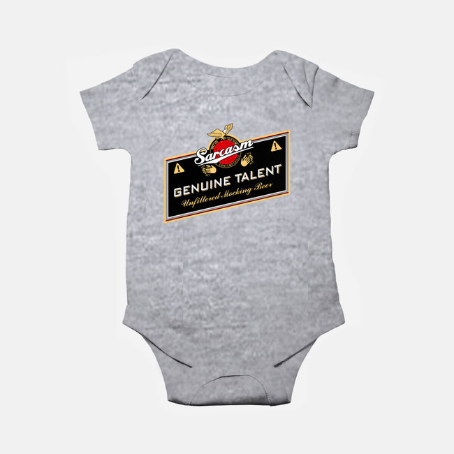 Genuine Talent-Baby-Basic-Onesie-NMdesign